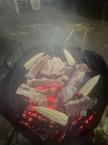 Gril dostupný pro hosty v ubytování v soukromí