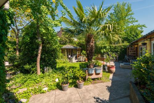 Zahrada ubytování Cozy House - fietsverhuur, eigen keuken en badkamer