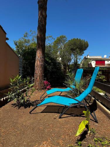Studio villa proche village natu