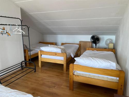 Posteľ alebo postele v izbe v ubytovaní Apartment Lenka