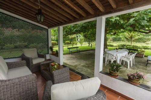 Κήπος έξω από το Casa das Duas Ribeiras