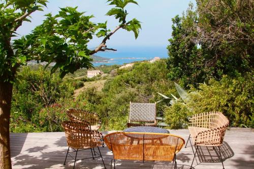 Superb sea view villa with pool and big garden
