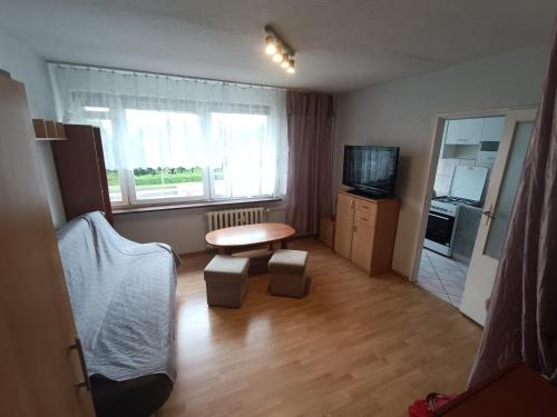 Kuchyňa alebo kuchynka v ubytovaní Apartament Dzierżoniów