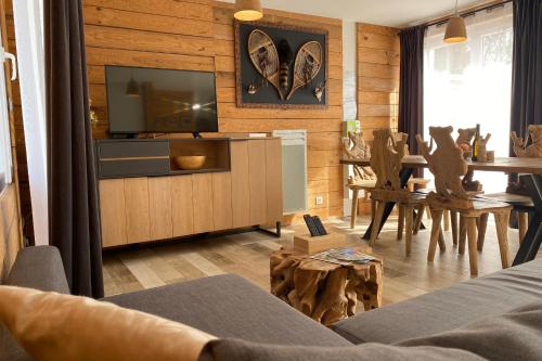 Η κουζίνα ή μικρή κουζίνα στο Villa Canada - Domaine Le Sherwood