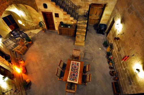 Χώρος καθιστικού στο Has Cave Konak