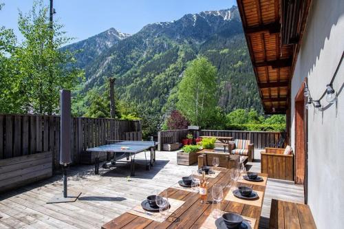 Chalet Zen - Sauna Hammam - Vue Mont-Blanc