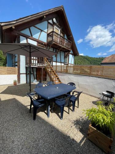 Gites des Mines d'Argent- Le Saint-Louis 5 personnes avec terrasse privative-Le Saint-Barthélemy 4 personnes