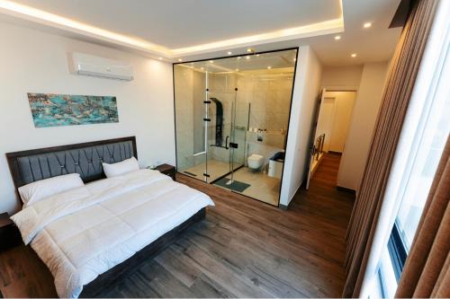 Ένα μπάνιο στο Bow Villa