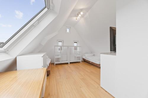 Χώρος καθιστικού στο Haus 6 Nebringen Monteurzimmer für Handwerker und Teams - LS CrewComfort - weitere Unterkünfte vorhanden