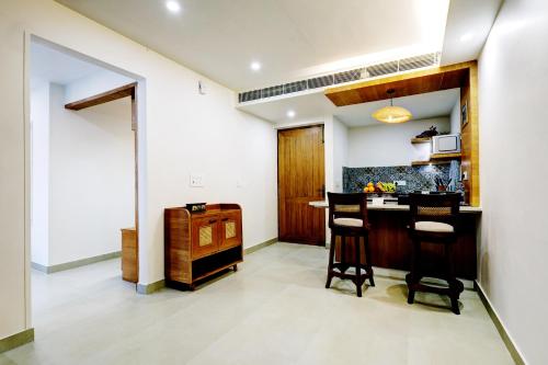 Fotografie z fotogalerie ubytování A Santorini Home - By Le Rêve 5Mins from Mall Road v destinaci Mussoorie