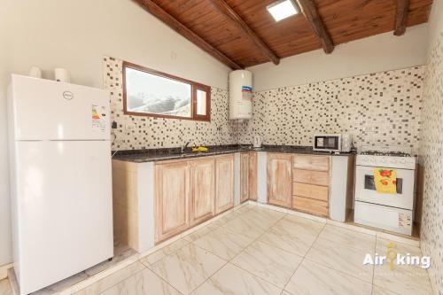 Dapur atau dapur kecil di Hermosas vistas panoramicas