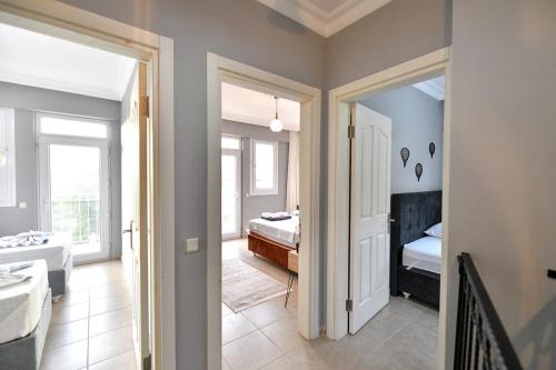 Koupelna v ubytování villa almond