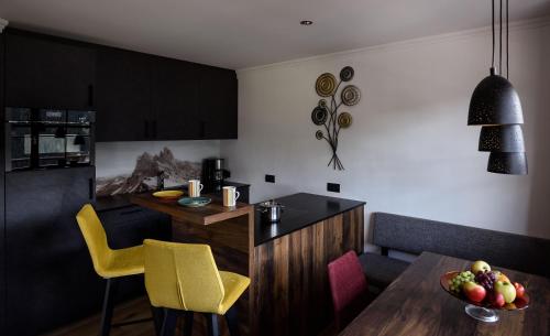 Posezení v ubytování La Funtana