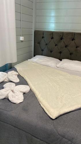 Ένα ή περισσότερα κρεβάτια σε δωμάτιο στο Casa Para Descanso