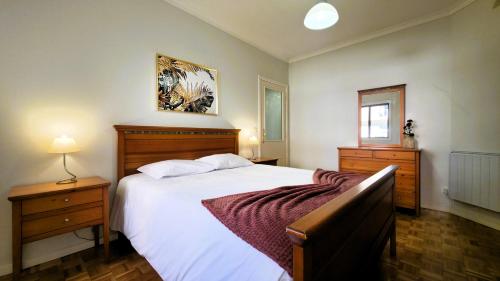 Postel nebo postele na pokoji v ubytování Amorosa Beach Apartment Family