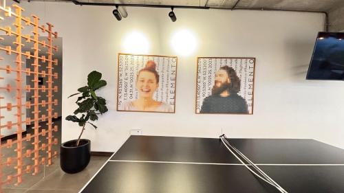 Kemudahan pingpong di Unique Studio Apartment in the heart of Guatemala City atau berdekatan