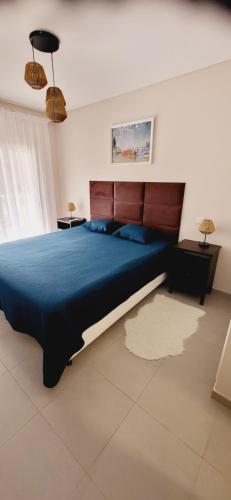 Giường trong phòng chung tại Apartment Boa Vista