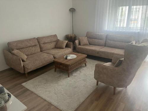 Χώρος καθιστικού στο Apartament zentrum,Gjilan