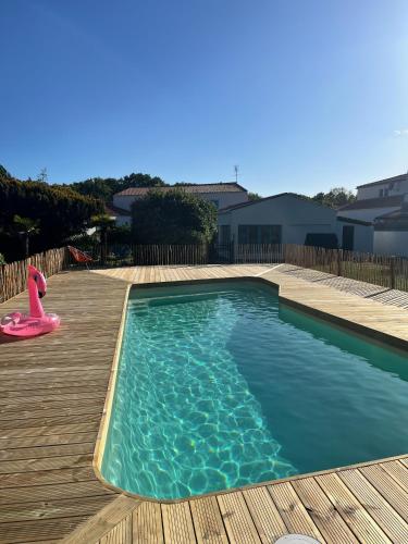 Ile d oléron Vertbois, Villa Bois Piscine et mer