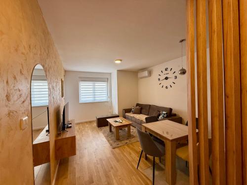Posezení v ubytování Luxe Apartman Sokobanja