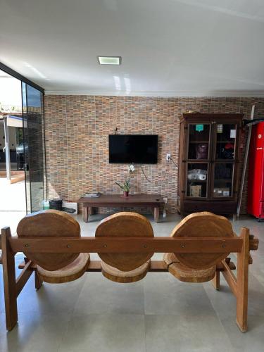 TV a/nebo společenská místnost v ubytování Vila inn hotel