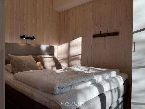 Postel nebo postele na pokoji v ubytování Lindvallen Ski Resort Pool and Padel - Sauna - 6 Guests