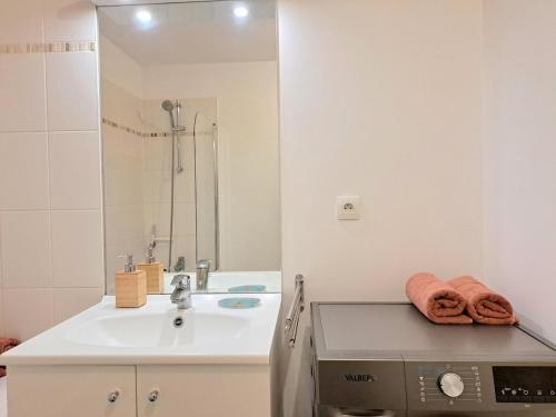 Ένα μπάνιο στο Parc Saint Andrew