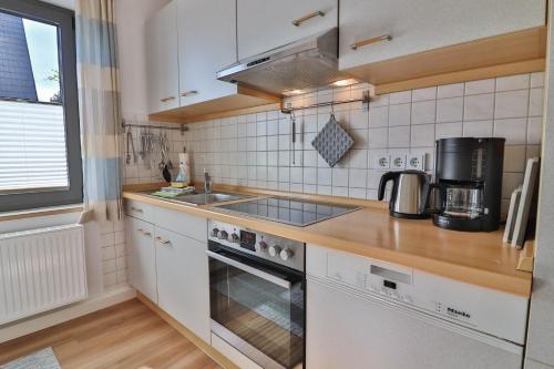 Nhà bếp/bếp nhỏ tại Süderdüne