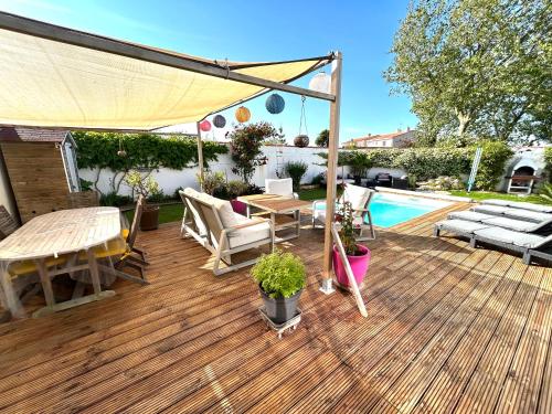 Maison avec piscine 3 étoiles proche de la plage