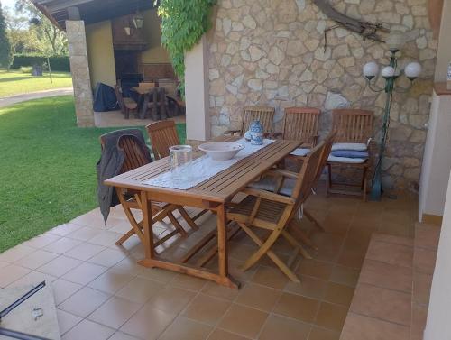 Patio nebo venkovní prostory v ubytování Mas Martí
