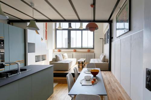 Et opholdsområde på Appartement Jacquard - Welkeys