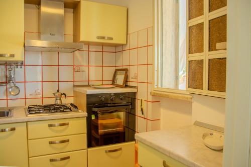 Kuchyň nebo kuchyňský kout v ubytování Villa Relax - Pescoluse