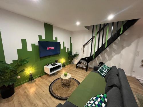 Escapade 6 pers 2 sdb 2wc terrasse parking privée