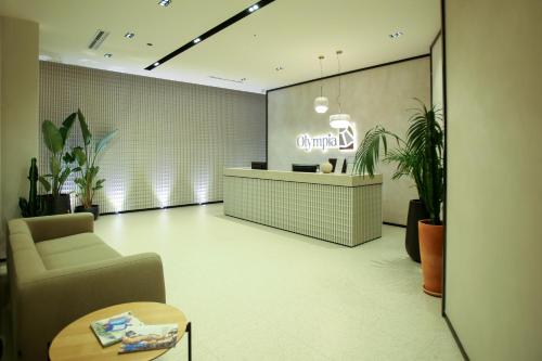 Posezení v ubytování Olympia Hotel Vlore