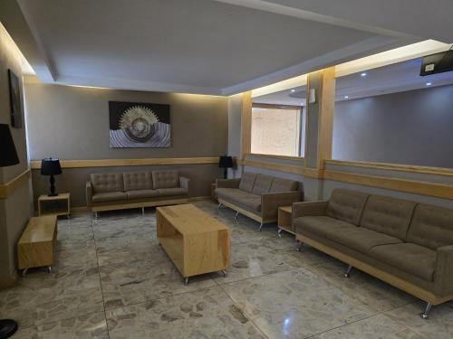 Posezení v ubytování Hotel y Villas Gran Vía, Tultitlán