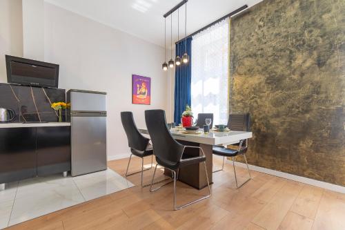 Posezení v ubytování Podniebny Apartament