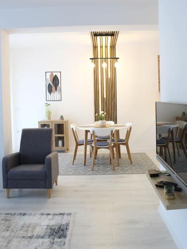 Posezení v ubytování Apartman Parku