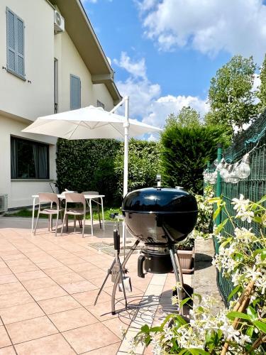 Patio nebo venkovní prostory v ubytování The Beekeeper, country escape & terrace near Parma