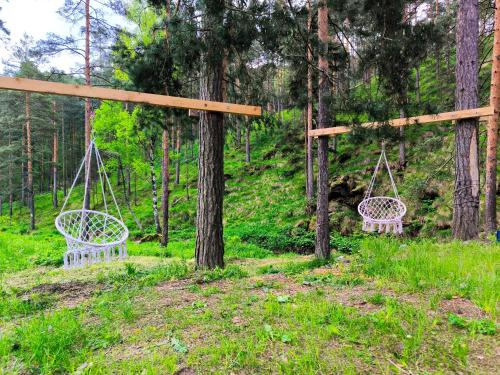 Zahrada ubytování Vila POGLED Wellness i spa