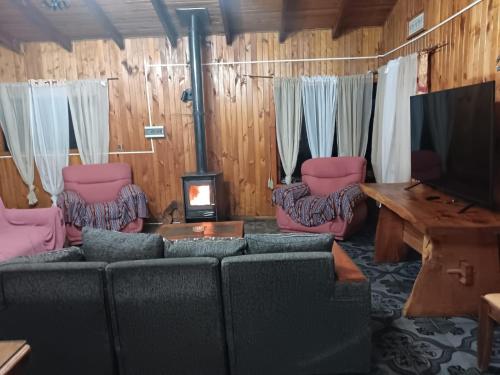 Гостиная зона в La Isla Pino Huacho Casa de Campo