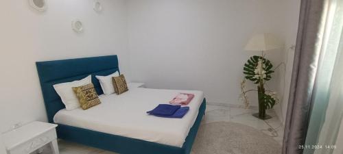Letto o letti in una camera di LEO Haute standing appartment S1 center ville Monastir