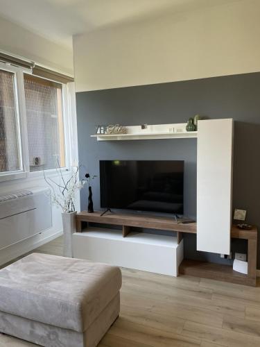TV a/nebo společenská místnost v ubytování Pit Stop Apartment 2K23 - MXP - Busto Arsizio