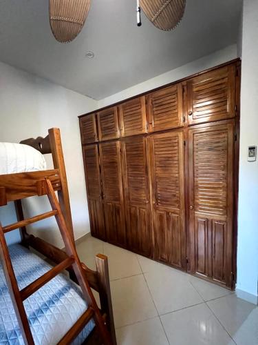 Кровать или кровати в номере Casa de la Vida Plena