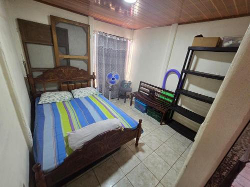 Postel nebo postele na pokoji v ubytování Casas Isa- Pura Vida