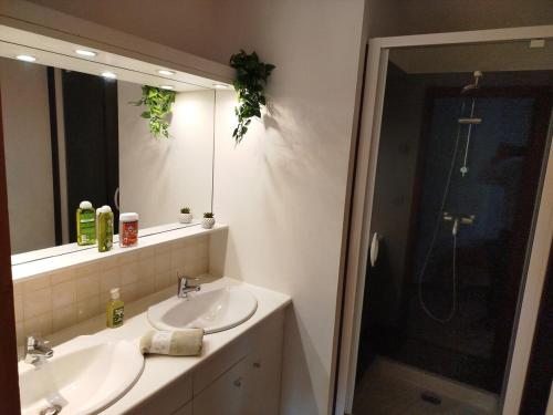 Ένα μπάνιο στο Appartement 4 Personnes Quaedypre