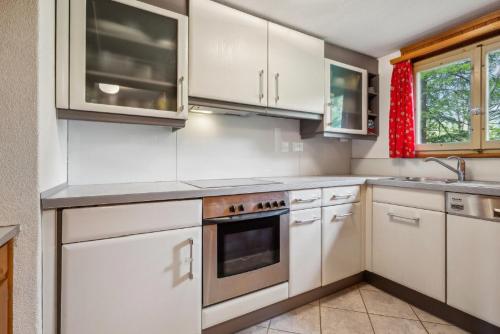 Una cocina o cocineta en Tannenboden
