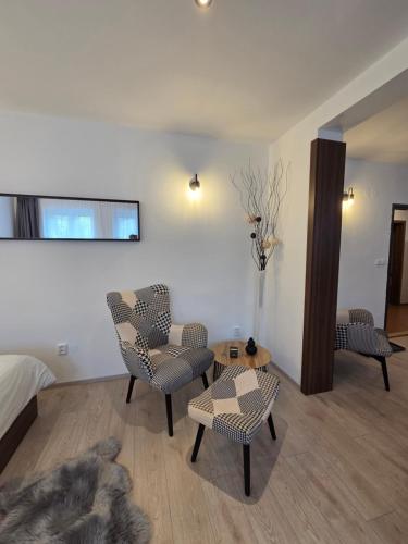 Posezení v ubytování No 28 Rooms & Apartments