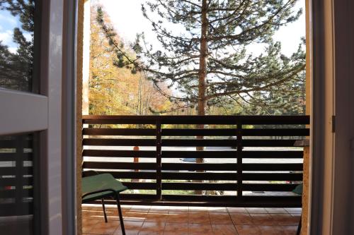 Balkón nebo terasa v ubytování Penzion Tesák-ČERŇAVA
