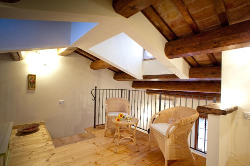 Posezení v ubytování Valle del Metauro Country House