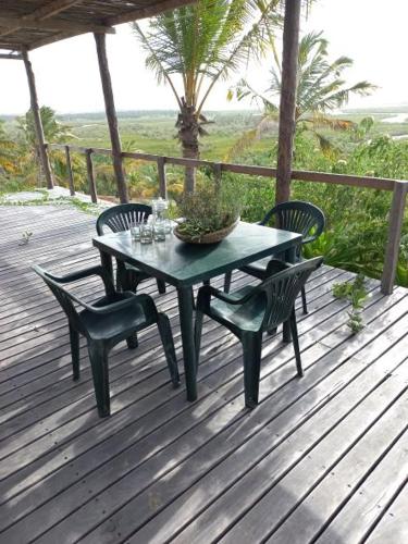 Ein Balkon oder eine Terrasse in der Unterkunft Sunset Lodge